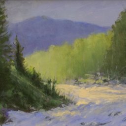 Morning's First Light ● 5" x 7" ● Oil ● $250