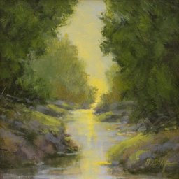 Inner Peace ● 6" x 6" ● Oil ● $250