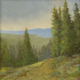 Finding Peace ● 6" x 6" ● Oil ● $250