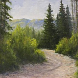 High Country Morning ● 8" x 10" ● Oil ● $400