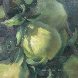Countless Pears ● 6" x 6" ● Oil ● $300