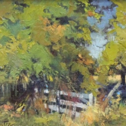 Autumn in Woodland ● 8" x 10" ● Oil ● $500