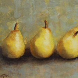 Simply Pears ● 9" x 12" ● Oil ● SOLD
